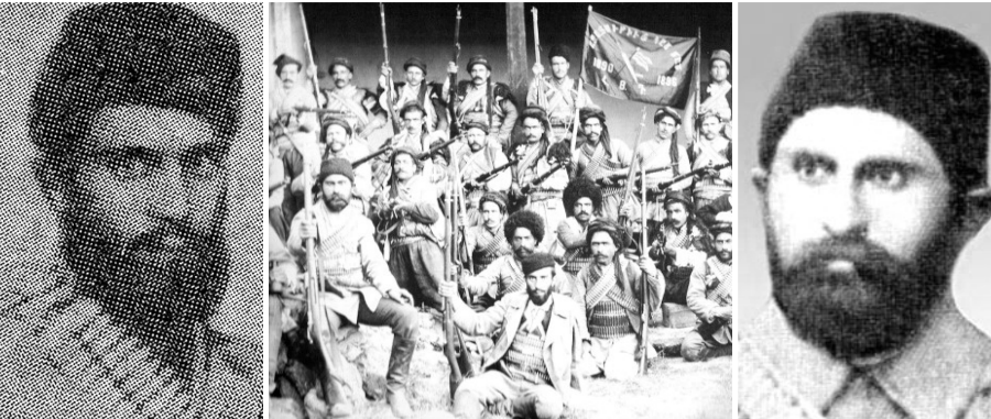 Ձախից` Գուրգեն (Բաղդասար Մալյան), Աջից` Վազգեն ( Տիգրան Տերոյան)